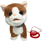 Dancing Short Haired Cat – Interactive Walking Toy with Lead image 1